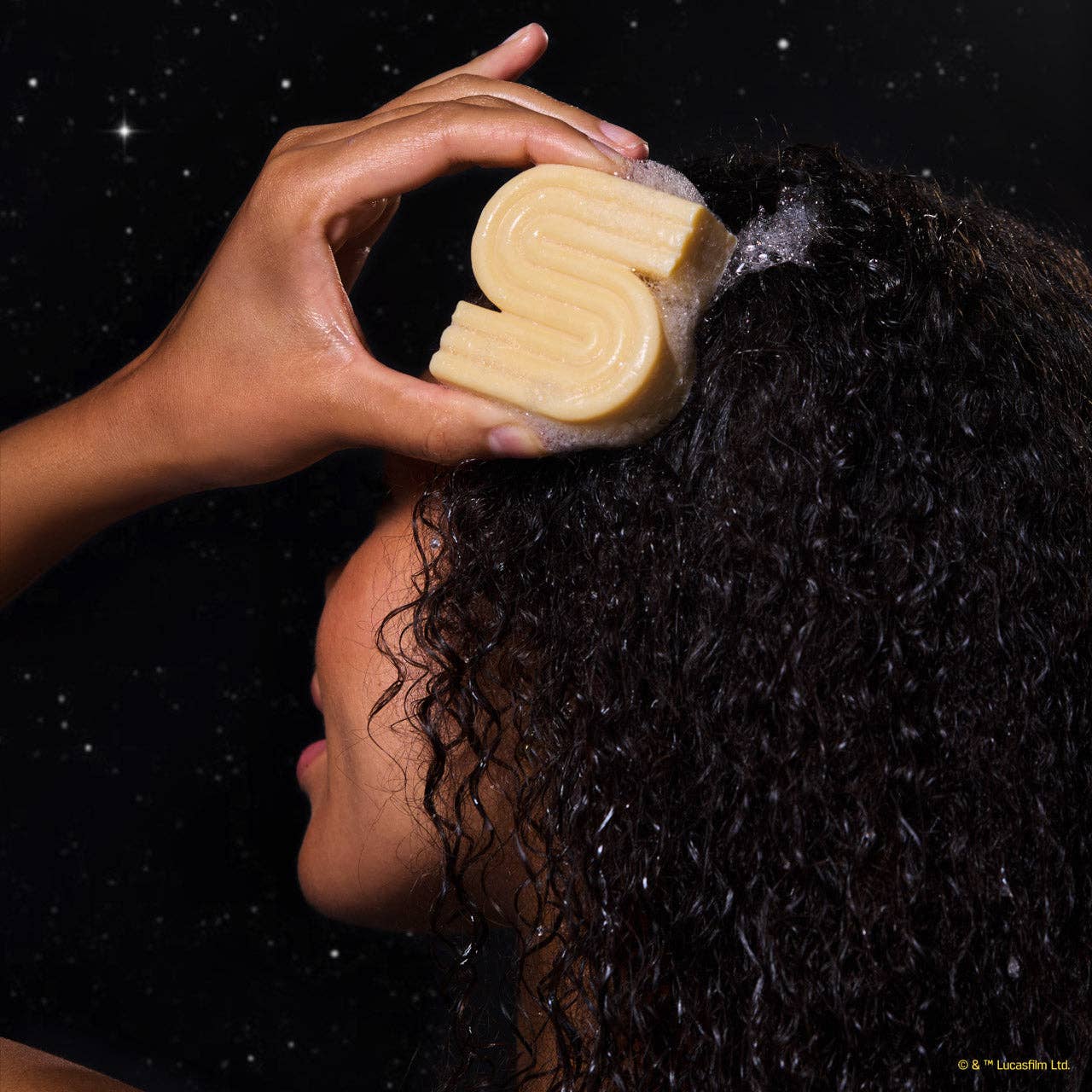 Star Wars™ & Kitsch Rice Water Protein Strengthening Solid Shampoo - C-3PO