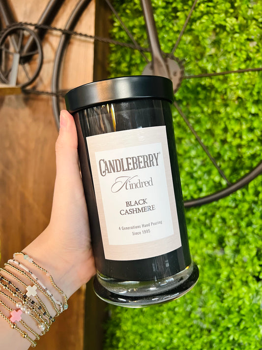 Candleberry Kindred - Black Cashmere
