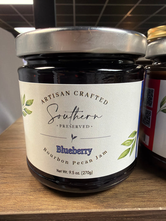 Blueberry Bourbon Pecan Jam