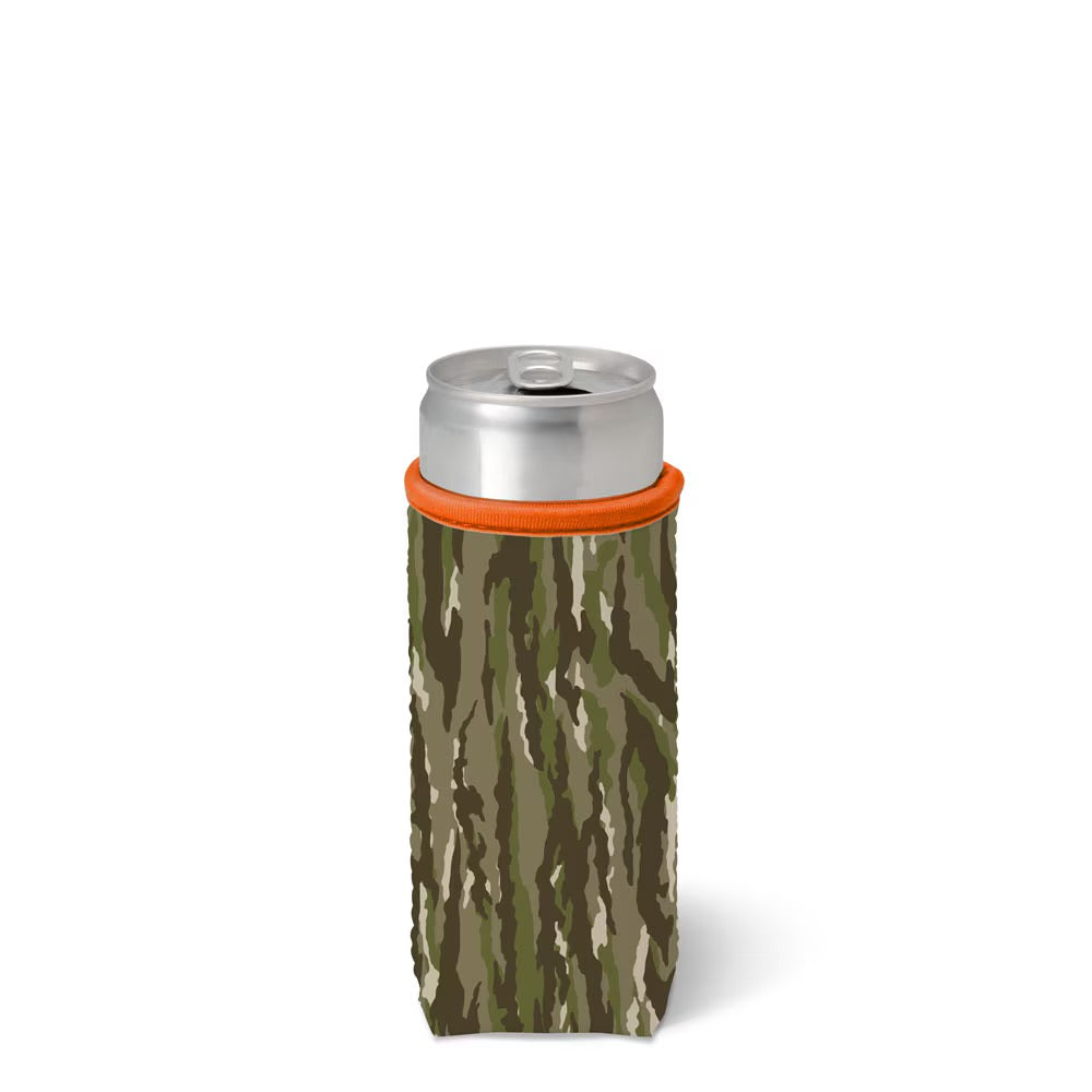 Swig Woodland Camo Slim Can Coolie
