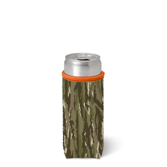 Swig Woodland Camo Slim Can Coolie
