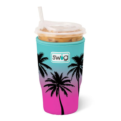 Island Sunset Swig Iced Cup Coolie (Large)