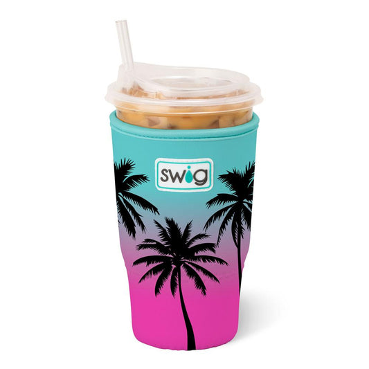 Island Sunset Swig Iced Cup Coolie (Large)