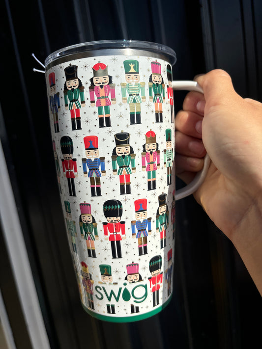 22oz Swig Travel Mug Classic Nutcracker