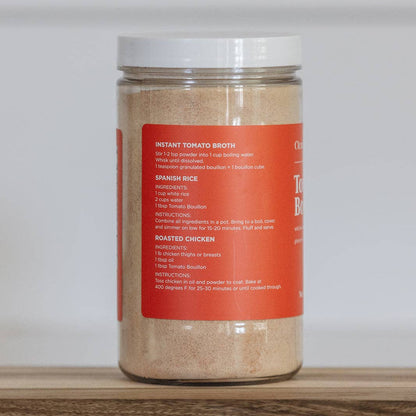 Tomato Bouillon with Slow Simmered Chicken Stock Powder: 6 oz Standard