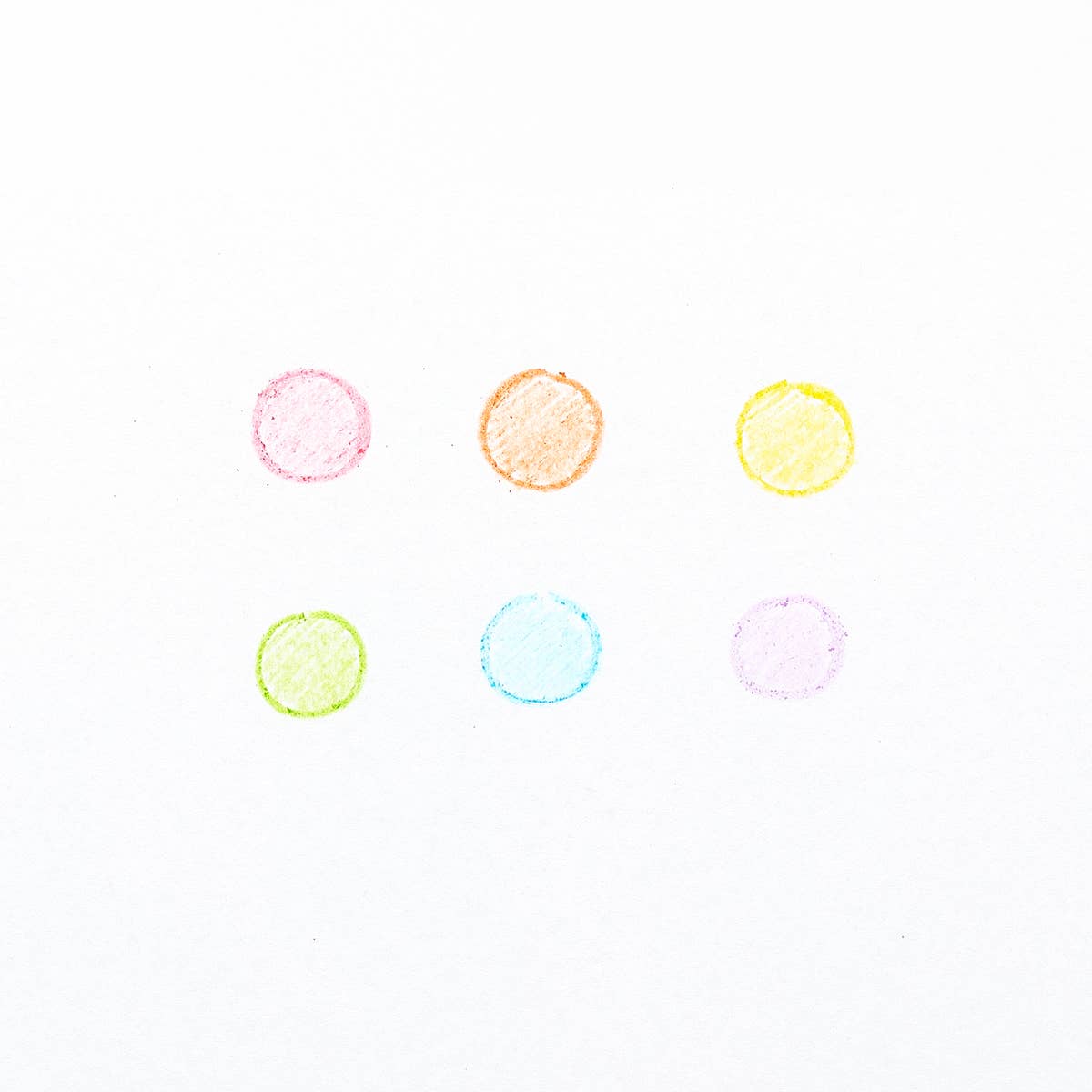 Rainbow Scoops Vanilla Scented Stacking Erasable Crayons