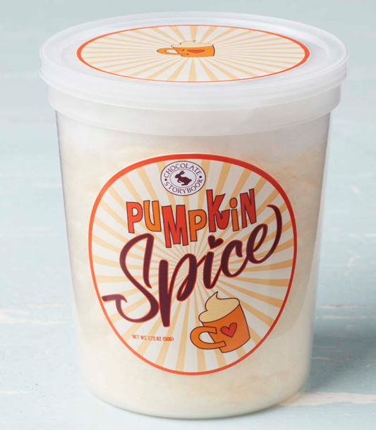 Pumpkin Spice Cotton Candy