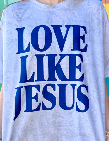 Love Like Jesus Camo Tee