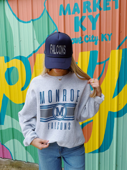 Monroe County Falcons Crewneck