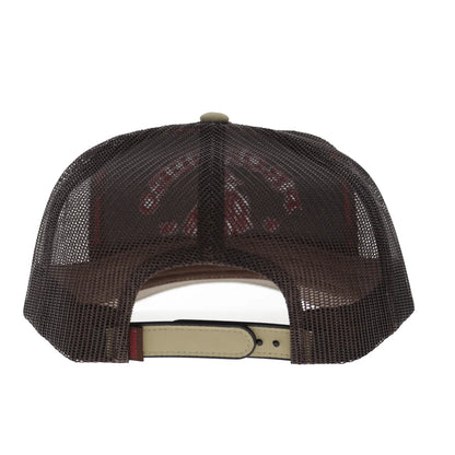 Hooey ProRodeo Trucker Snapback Hat - Tan/Brown