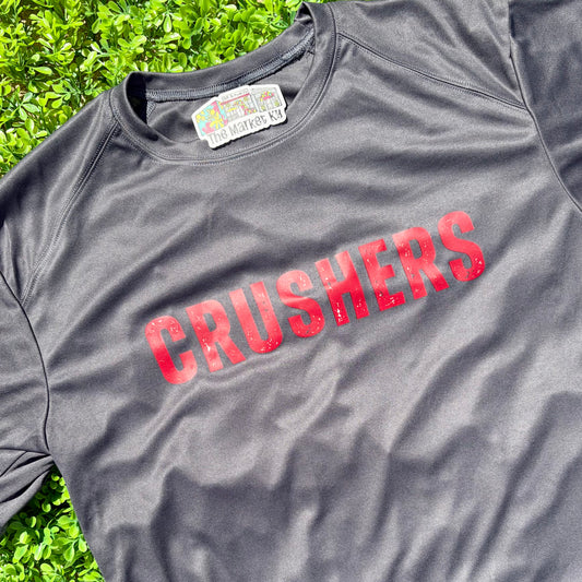 Crushers Charcoal Dri-Fit Tee