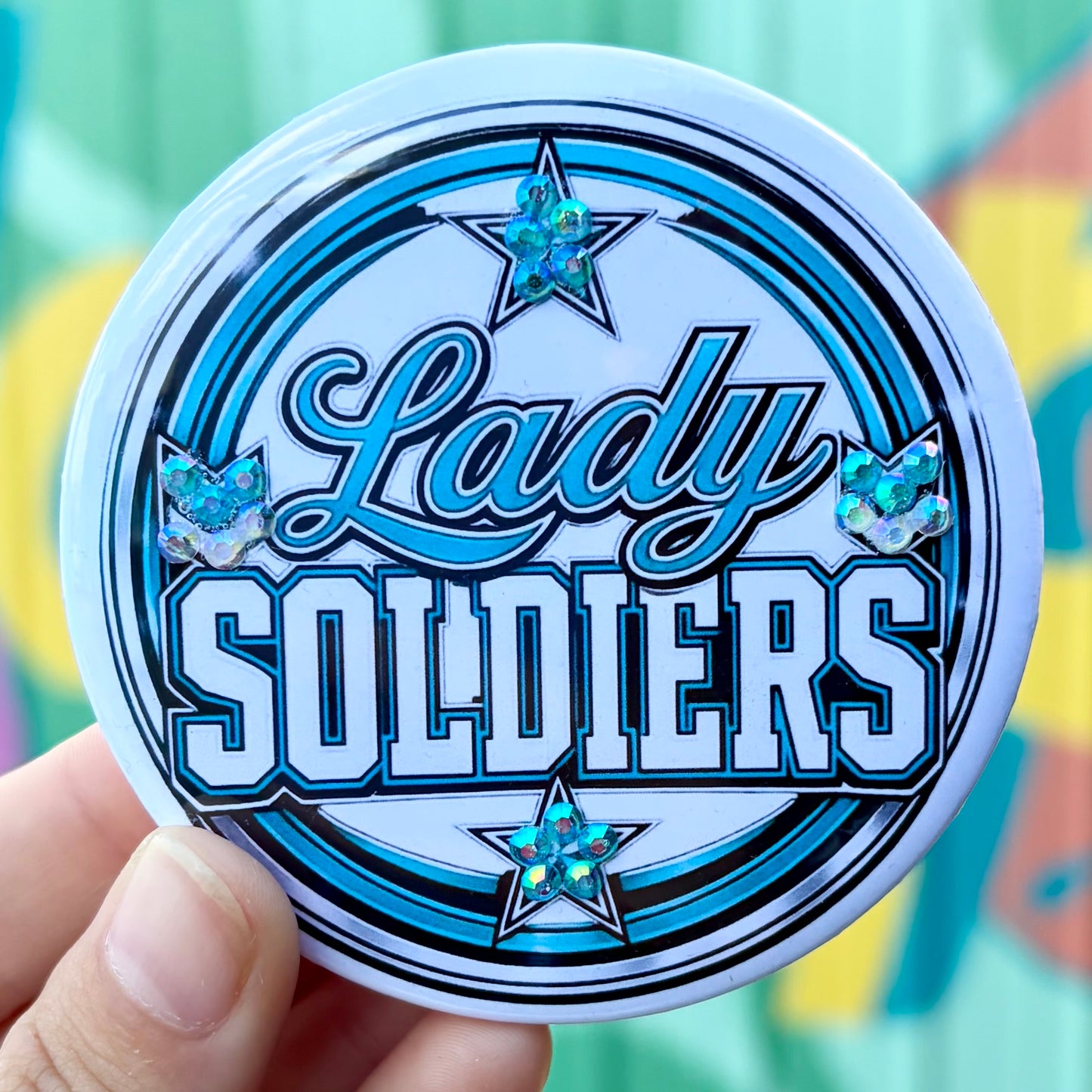 Lady Soldiers Button