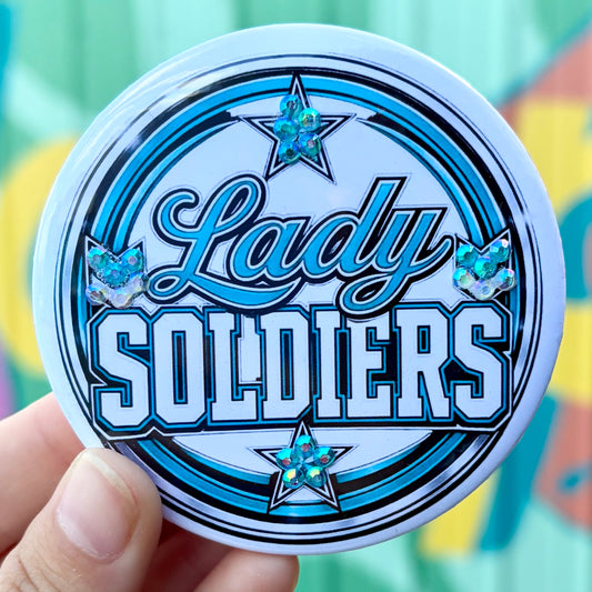 Lady Soldiers Button