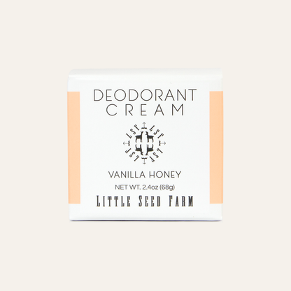 Vanilla Honey Deodorant Cream - Spring Seasonal