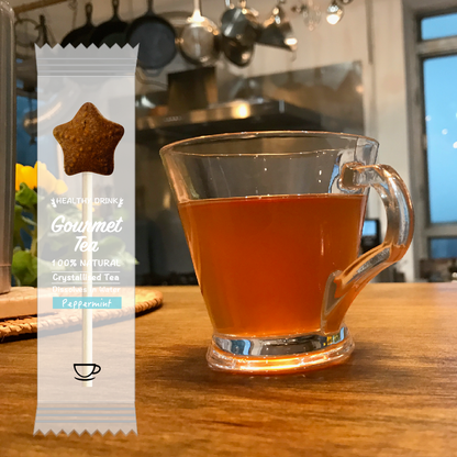 Peppermint Gourmet TEA on-a-stick
