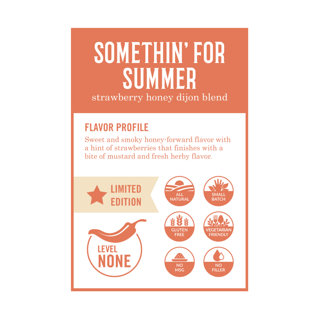 Somethin' For Summer - Strawberry Honey Dijon Seasoning