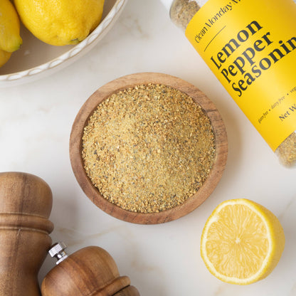 Lemon Pepper Seasoning: Standard-8oz