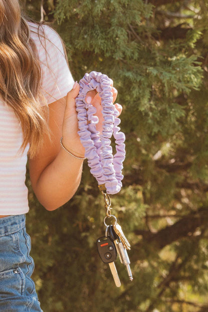 Chunky Purple Lanyard: Dark Purple