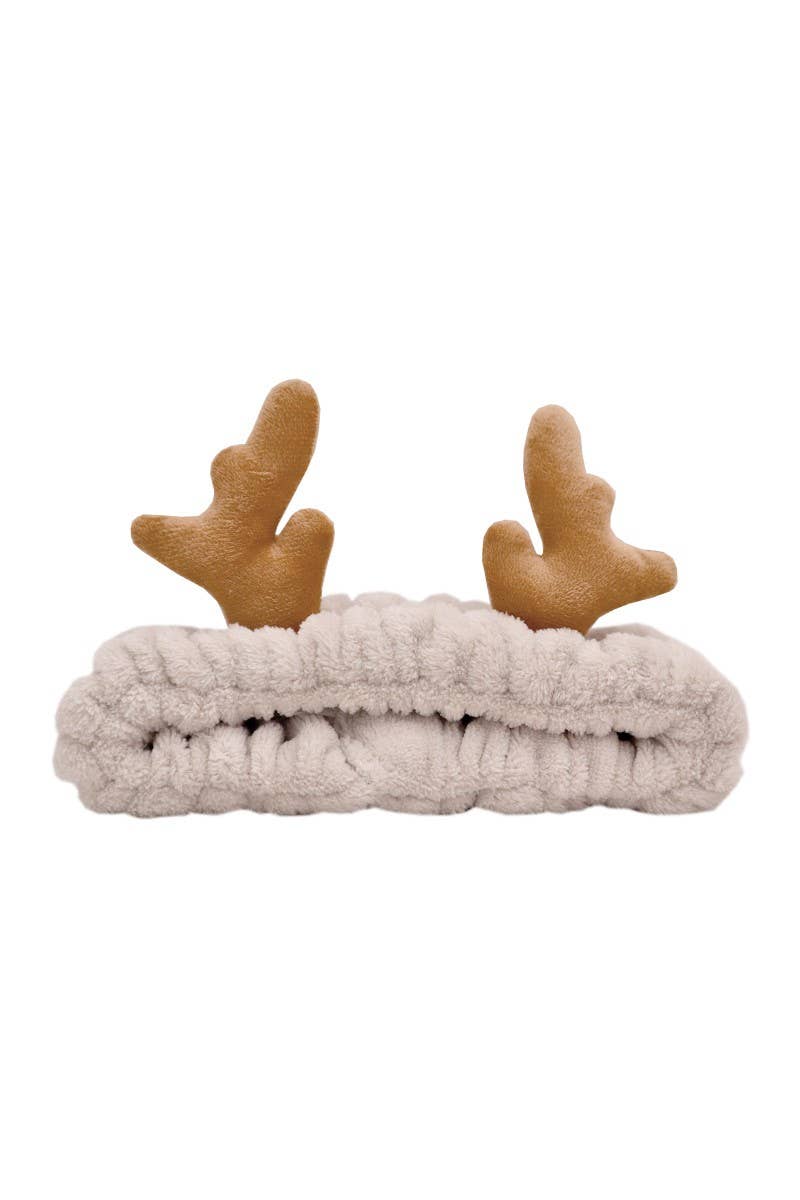 CALA 69331 Reindeer Plush Headband
