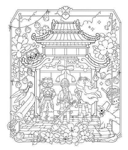 The Unofficial Coloring Book for Fans of KPop Demon Hunters by: Paperback; 48 pages / English
