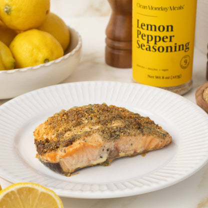 Lemon Pepper Seasoning: Standard-8oz