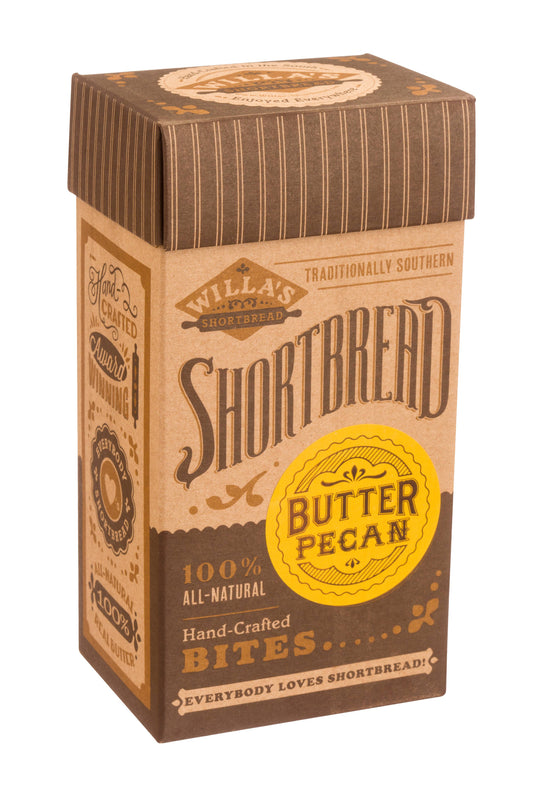 Butter Pecan Shortbread - Fliptop Kraft Box