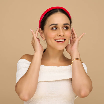 Kitsch Holiday Velvet Headband 3pc Set