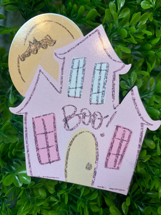 Pink Haunted House Mini Attachment