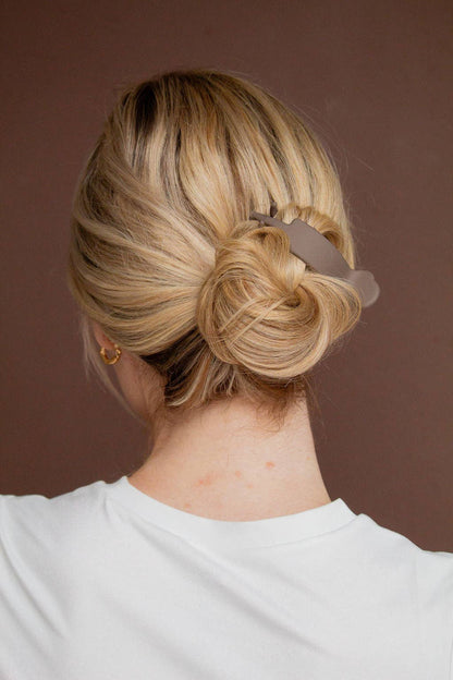 Jumbo Brown Ponytail Claw Clip