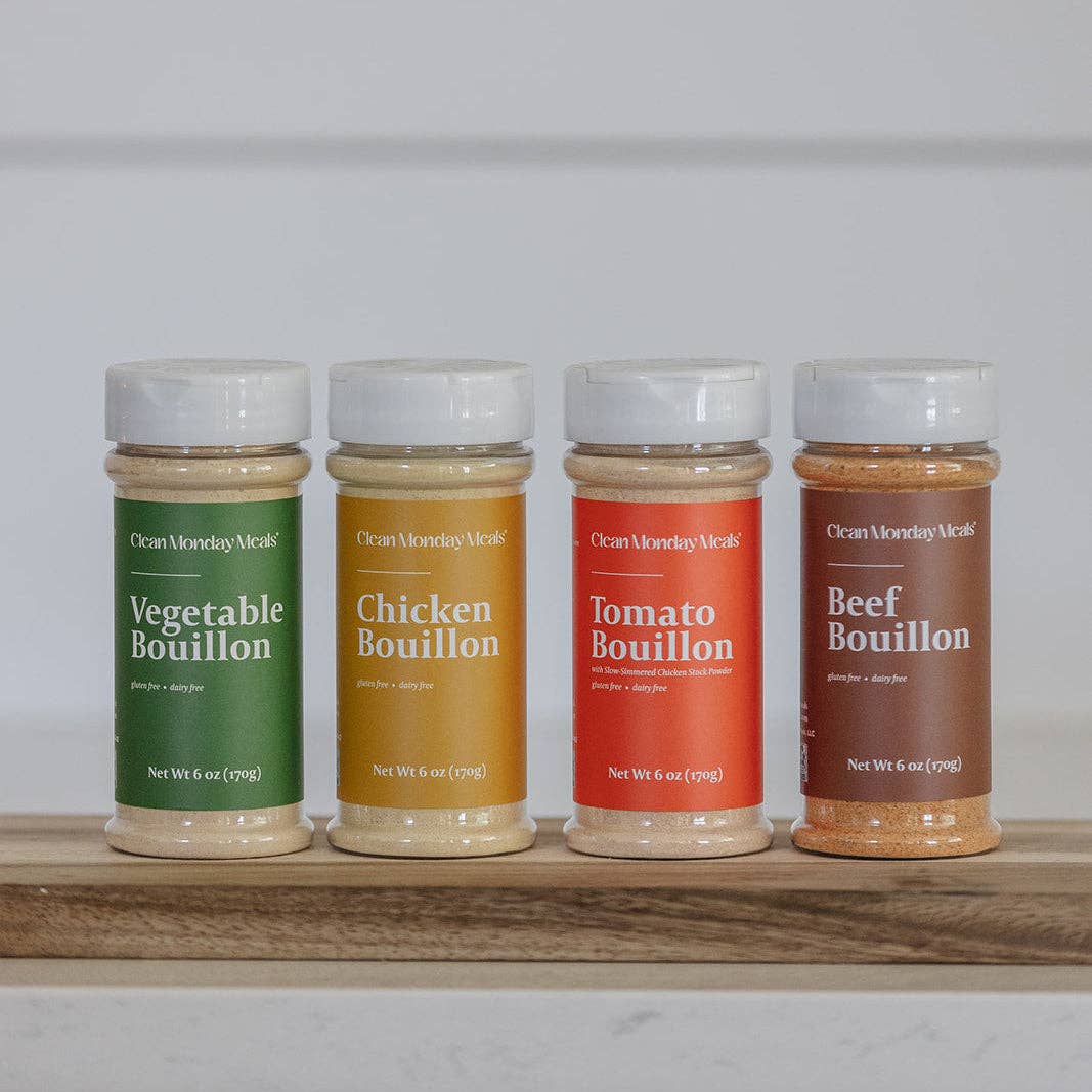 Tomato Bouillon with Slow Simmered Chicken Stock Powder: 6 oz Standard