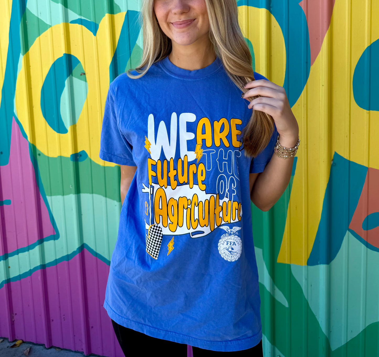We Are Future of Agriculture Comfort Colors Tee