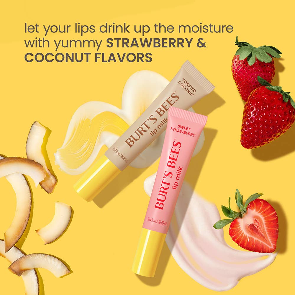 Toasted Coconut Lip Milk Daily Moisturizer With Jojoba Oil