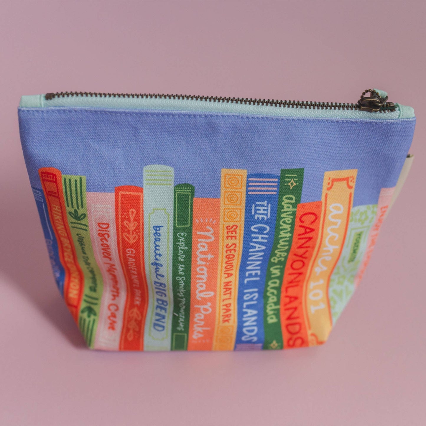 National Parks Books Canvas Pouch