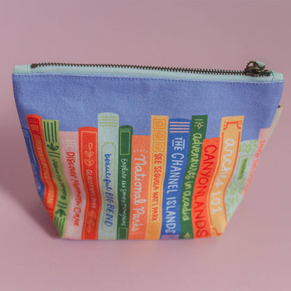 National Parks Books Canvas Pouch