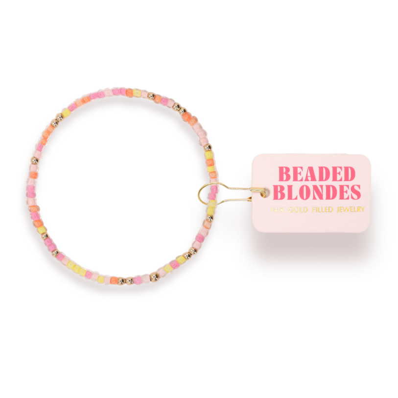 Buttercup Sprinkle Bracelet: Standard 6.75 Inch