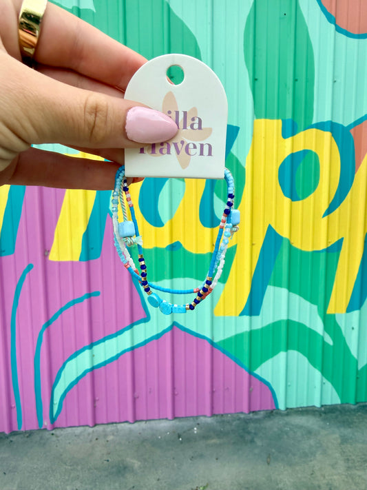 Trendy Bracelet Stack- Coastline