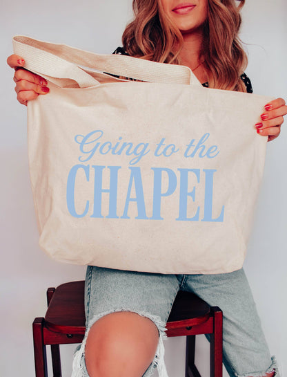 Going To The Chapel - Bride Tote Bag