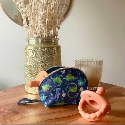 Everything Pouch for Pacifiers + More!: Terracotta Sunrise