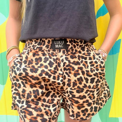 LuluMac Leopard Print Boxer Short