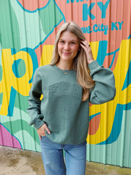 FFA Appliqué Crewneck - Green