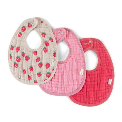Bib Strawberries + Cream