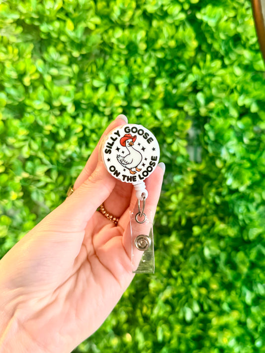 Silly Goose On The Loose Badge Reel
