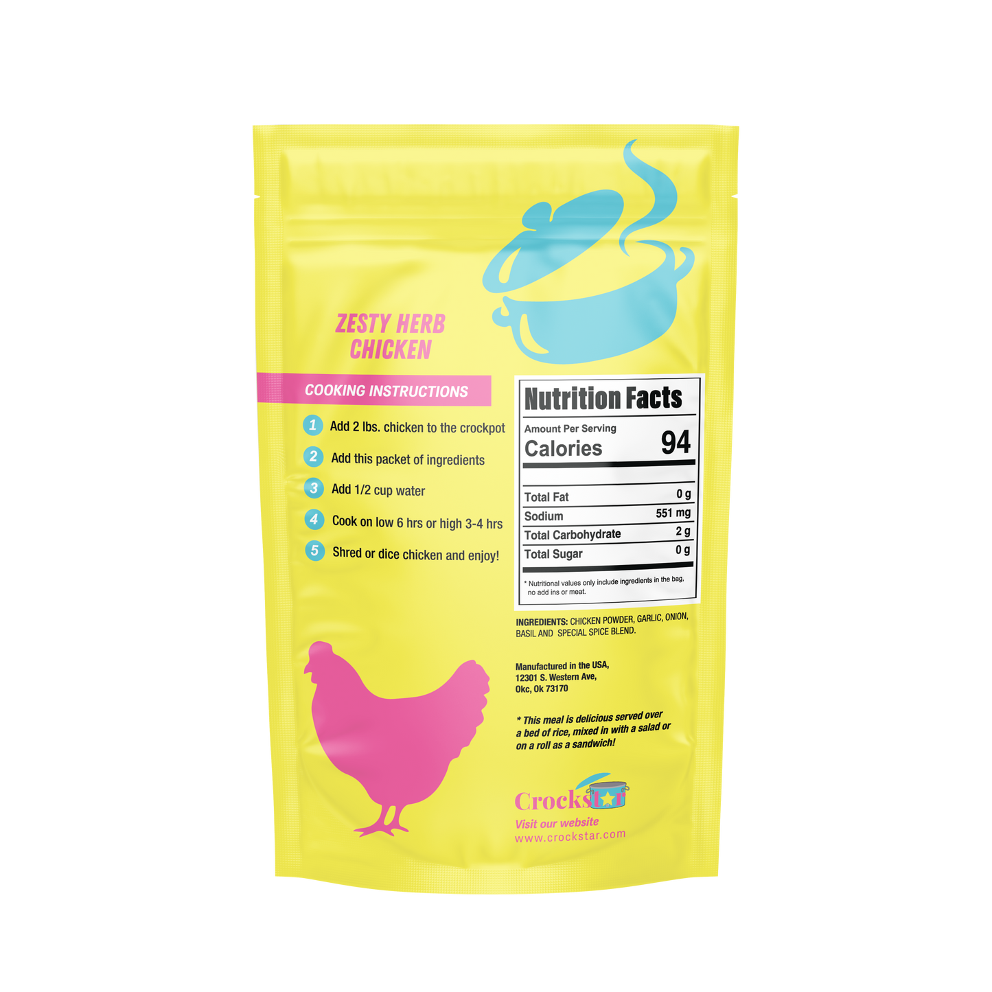 Zesty Herb Chicken