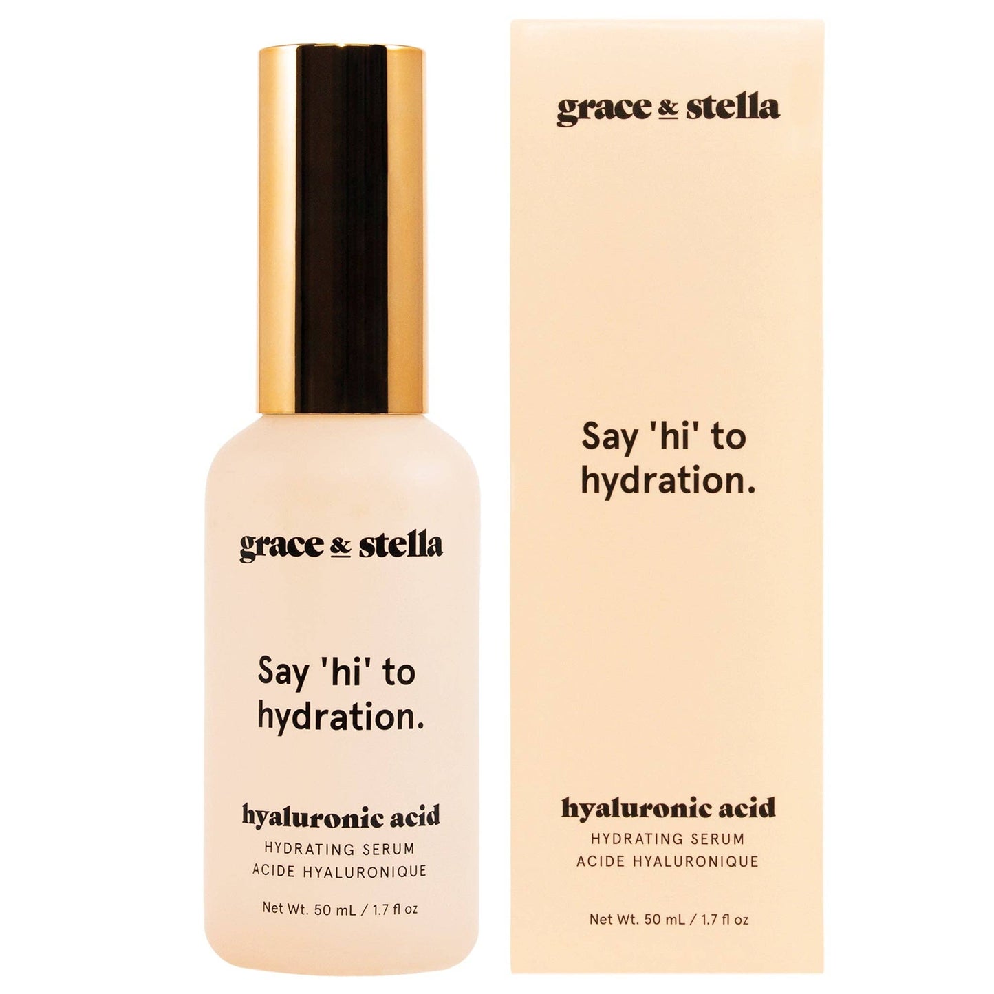 Hyaluronic Acid Serum: 50 mL (1.7 fl oz)