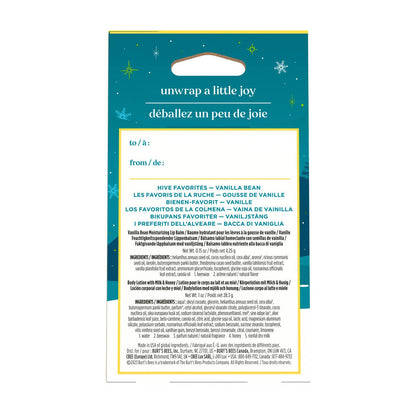 Hive Favorites Vanilla Bean Gift Set, Body Lotion & Lip Balm