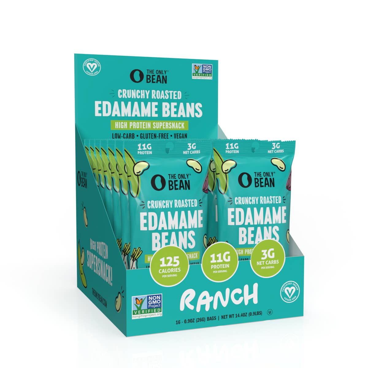 Crunchy Roasted Edamame Ranch - 0.9oz