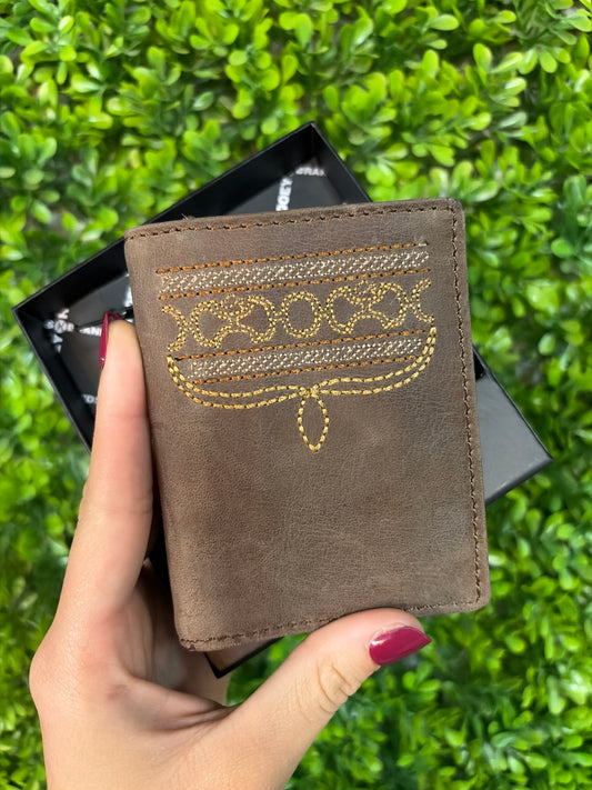 Hooey Dalton Bifold Money Clip Wallet