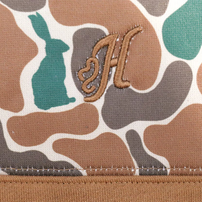 Hooey Stevie Pullover - Brown/Camo