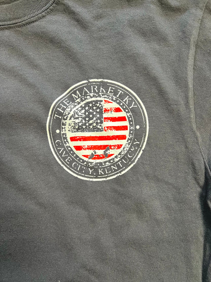 Flag TMK Comfort Colors Tee - Charcoal