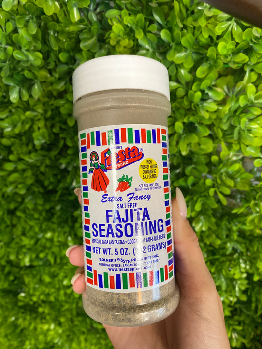 Salt Free 5 oz Fajita Seasoning
